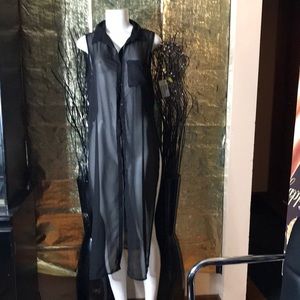 Fishnet Swimwear Cover Up